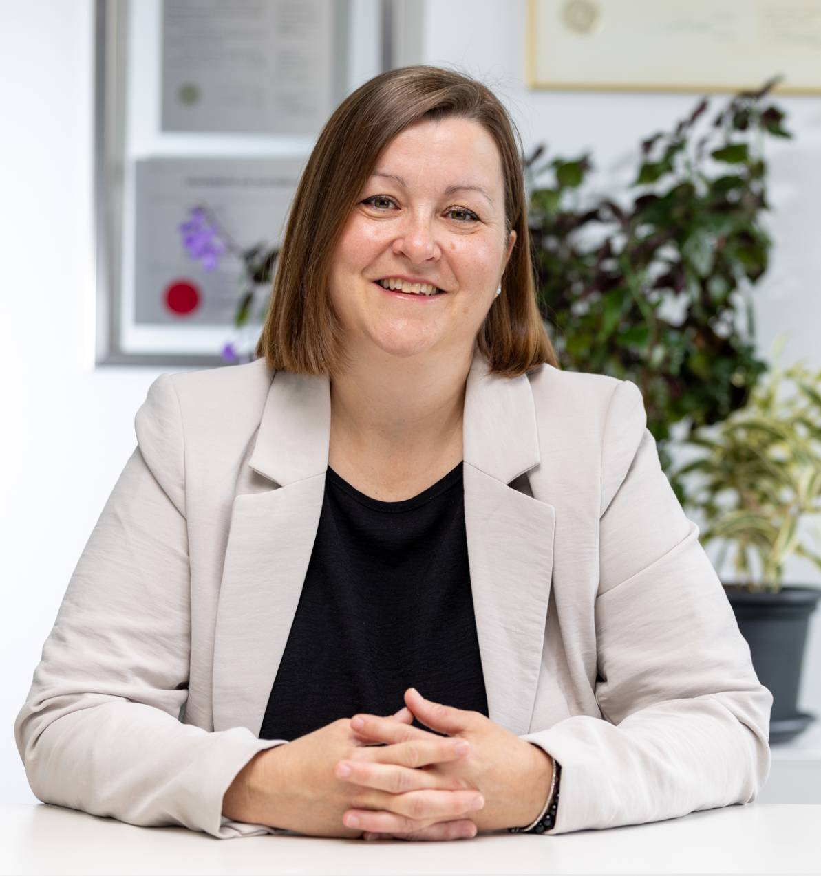 Portrait d’Isabelle Levesque, responsable de l’administration